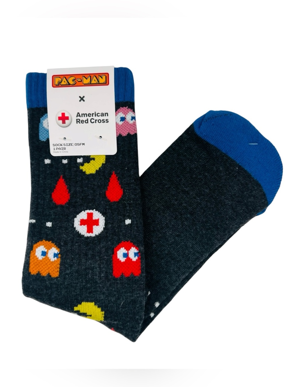 Pac-Man | American Red Cross Crew Socks